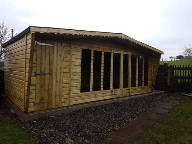 Tanalised Apex Combination - Long windows – AT Sheds