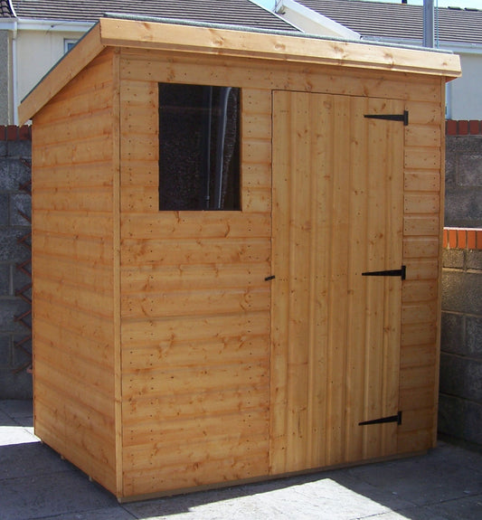 6x4 Pent Shed