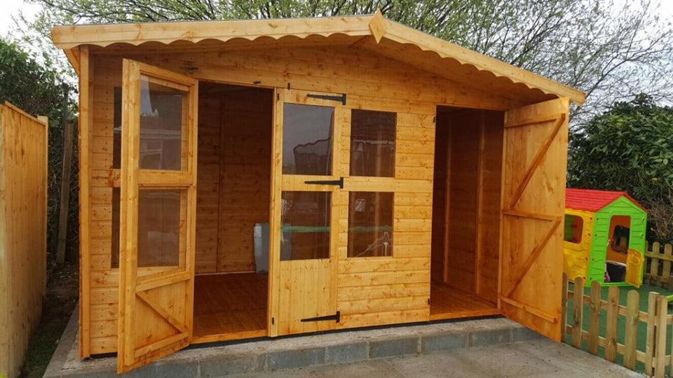 12x8 Summerhouse/Shed Combination Building