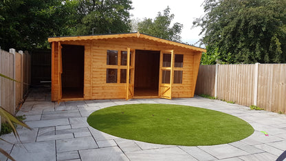 18x12 Summerhouse/Shed Combination Building