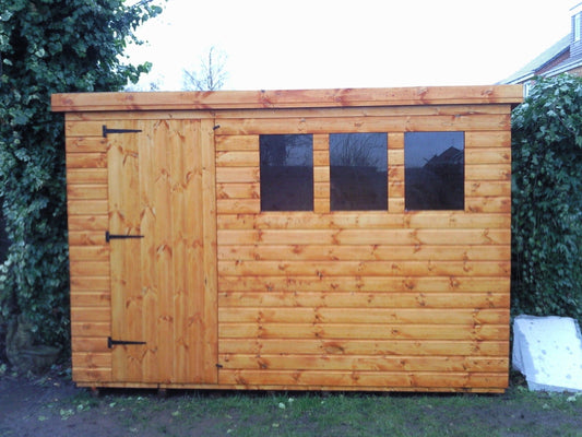 10x8 Pent Shed
