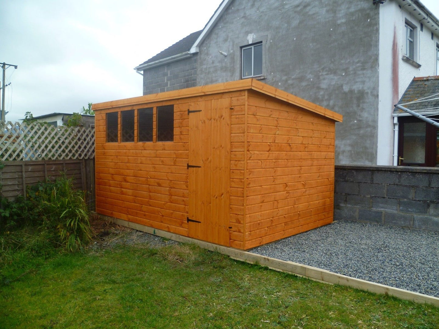 12x8 Pent Shed