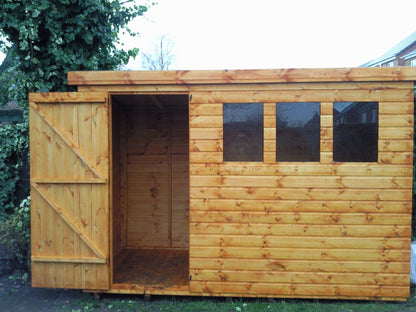 10x8 Pent Shed
